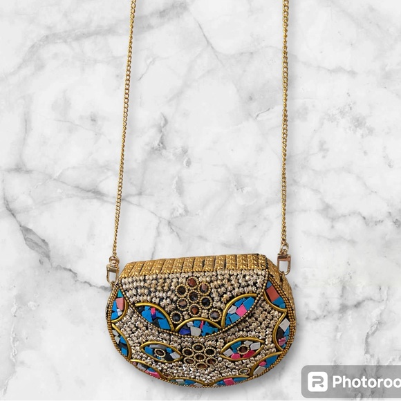 NEW RAMLA HANDMADE CROSSBODY PURSE “Rio” - Picture 4 of 4